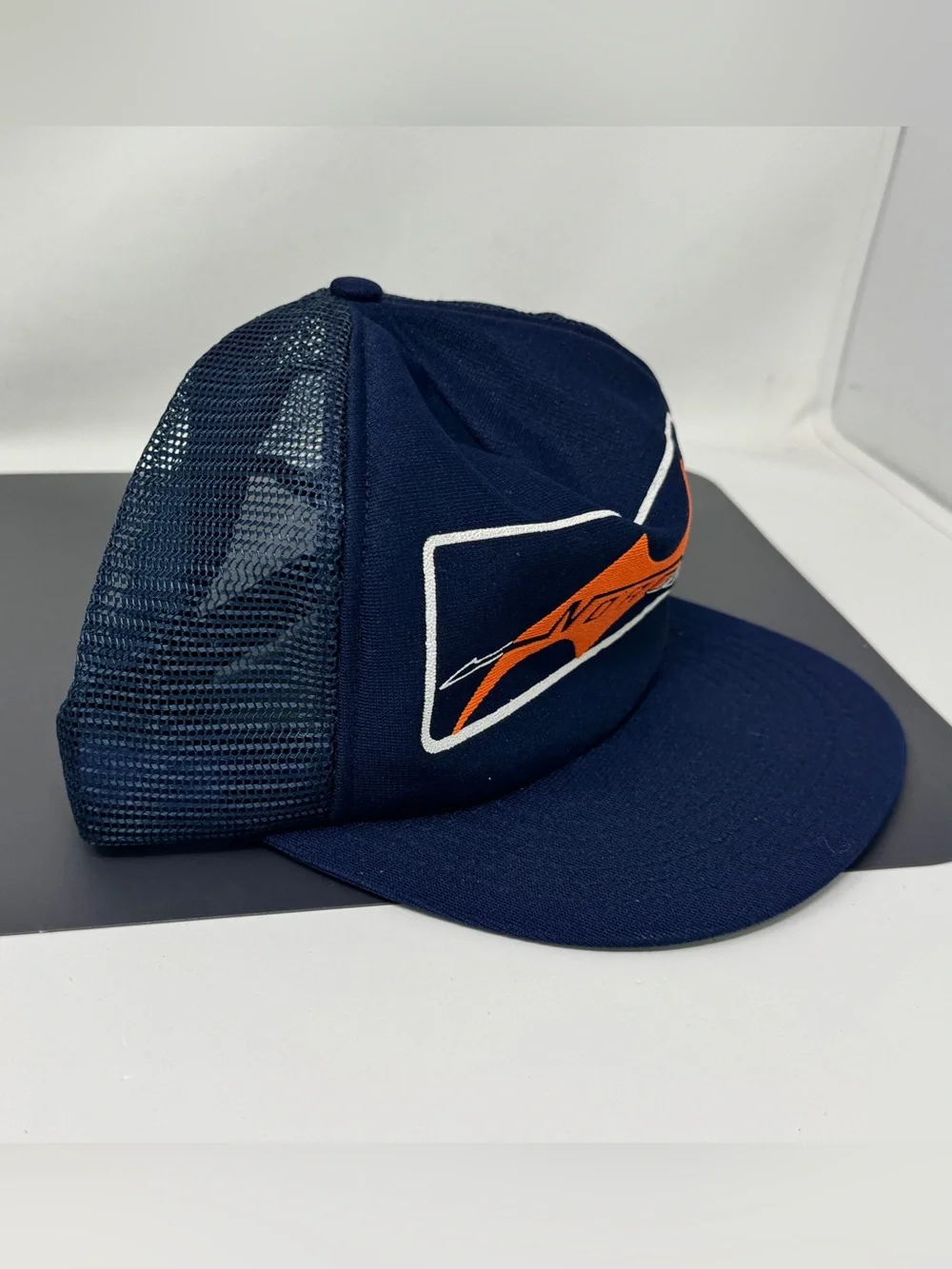 Nordam Aviation Hat VTG Trucker Mesh Cap 80s Aerospace aircraft made in USA